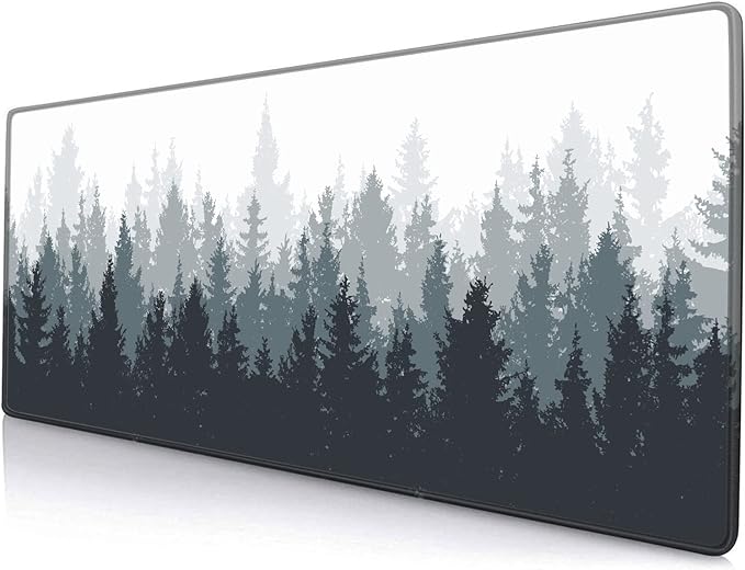 Gaming Mouse Pad Large, Keyboard Mouse Mat Desk Pad, Non-Slip Rubber Base by SANWUMIAN