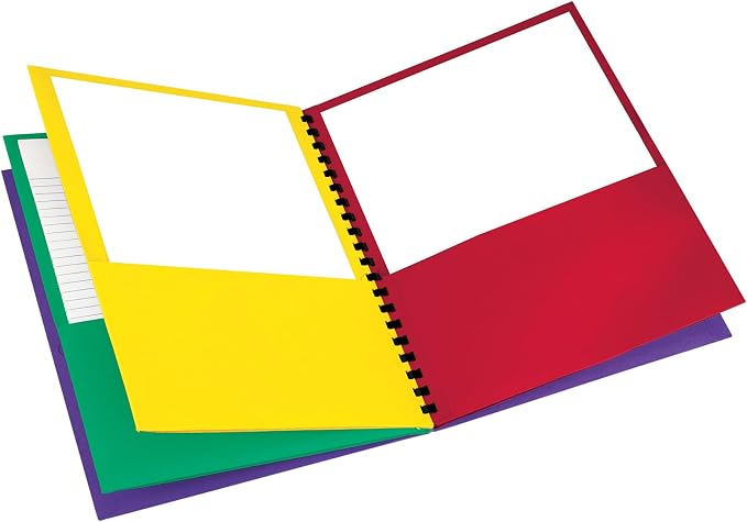 Oxford 8 Pocket Organizer, Letter Size Folder by Oxford