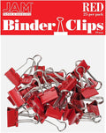 JAM PAPER Colorful Binder Clips by JAMPaper