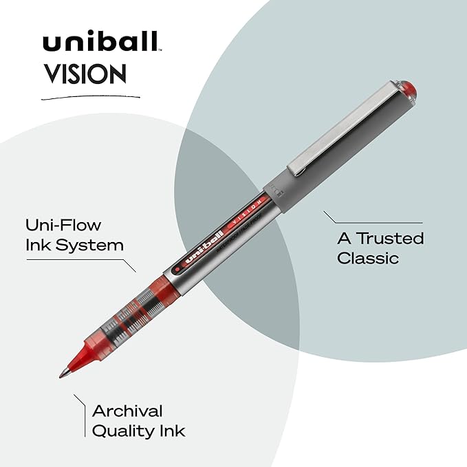 Uni-Ball uniball Vision Rollerball Pens - Image 3