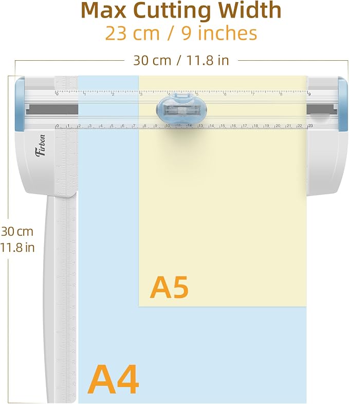 Firbon 3-in-1 Paper Cutter, Scoring & Perforating Blades - Image 3
