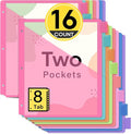 Taja 16 Count Dividers for 3 Ring Binder by Taja