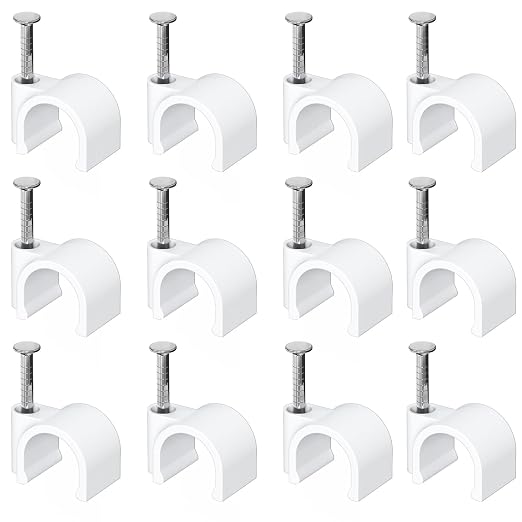 Jadaol 8mm Wide Design Cable Clips by Jadaol