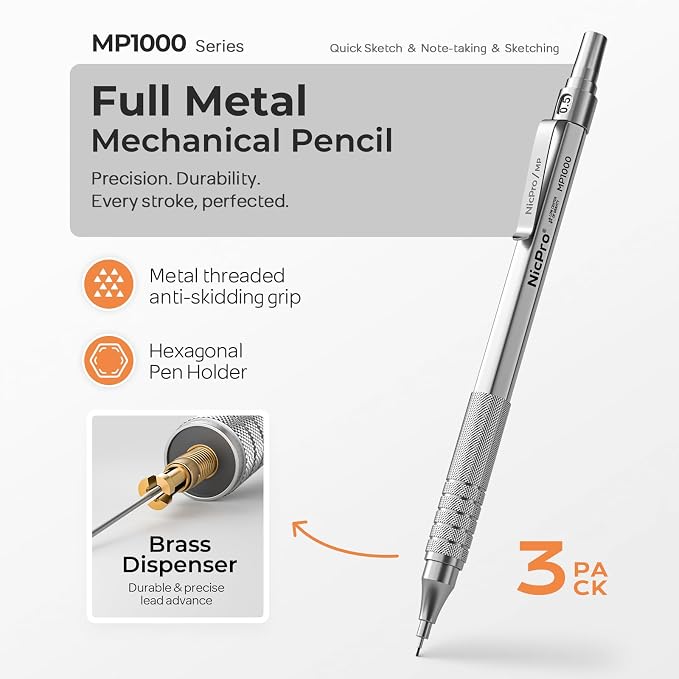 Nicpro 0.5 Mechanical Pencil Set - Image 2