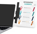 HAUTOCO Monitor Mount Document Clip, Document Holder by HAUTOCO