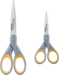 Westcott ‎13824 7” & 5” Pointed Titanium-Bonded Crafting Scissors by Westcott