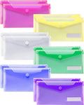 Sooez Small Plastic Envelopes, 12 Pack Plastic Pouch by Sooez