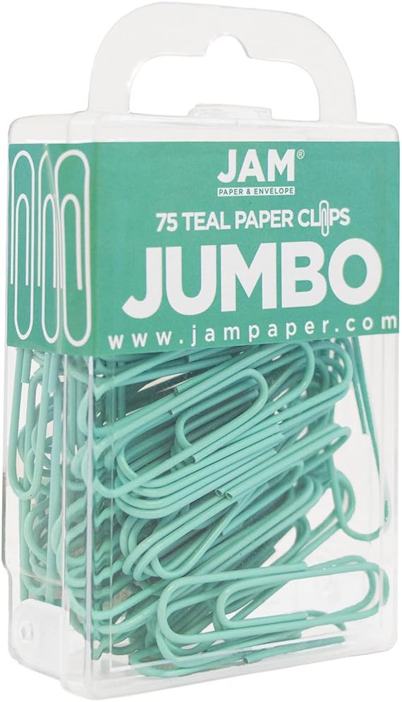JAM Paper Colored Jumbo Paper Clips - Image 2