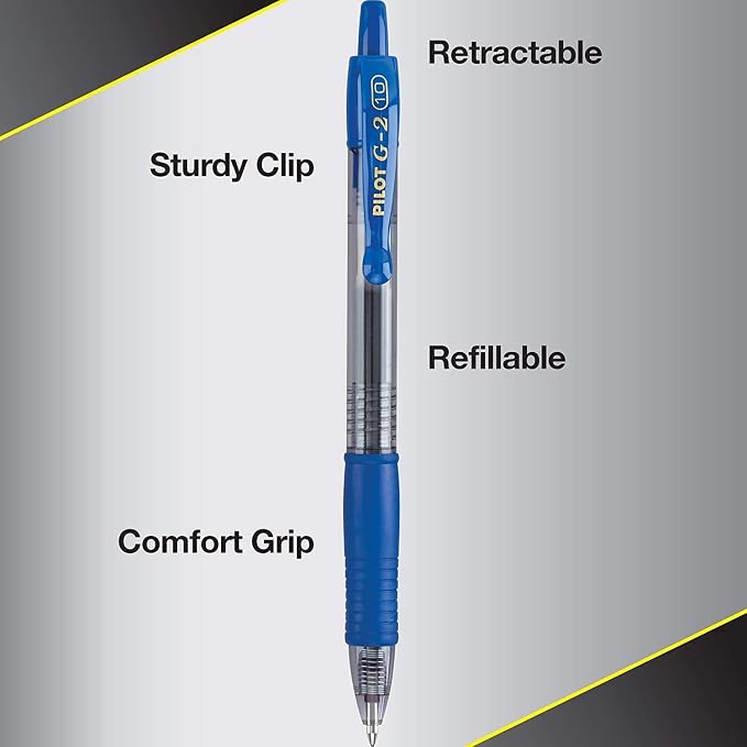 PILOT G2 Premium Gel Roller Pens, Bold Point 1 mm, Journaling, and Office - Image 4