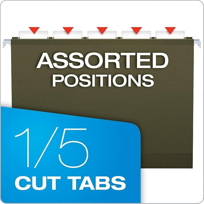 Pendaflex Hanging File Folders Letter Size - Image 3