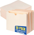1InTheOffice Manila Expanding File Folders Jacket, 50 Pack by 1InTheOffice