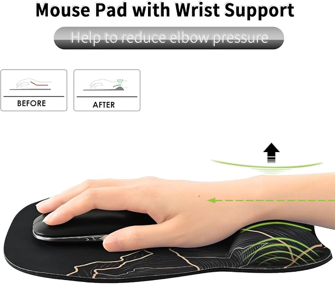 EooCoo Ergonomic Mouse Pad - Image 3