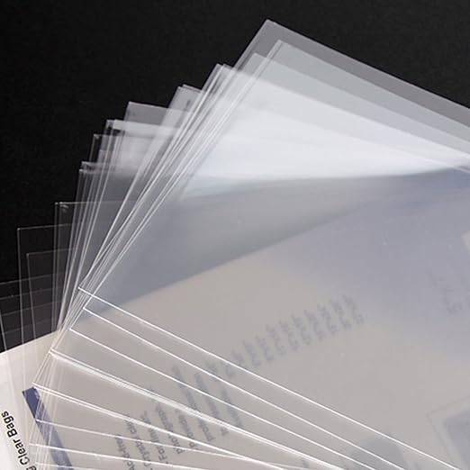 Falling in Art 8 1/2 Inches x 10 3/7 Inches, 1.496mil Crystal Sealed Clear Bags - Image 8