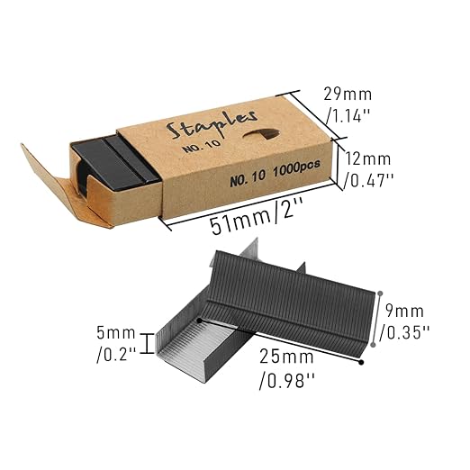 NatSumeBasics 4000 Black Staples - Image 6