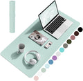 YSAGi Non-Slip Leather Desk Pad, Waterproof Laptop Computer Desk Keyboard Mat by YSAGi
