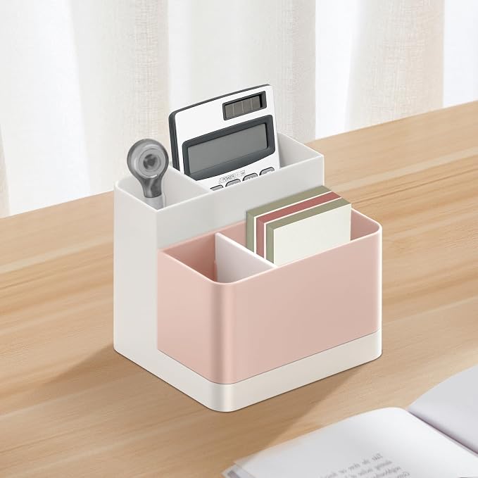 Poeland Desktop Storage Organizer Pencil Card Holder Box, Holders - Image 6