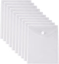 8.5 x 11 Vertical Clear Letter Sized Plastic Envelopes Document File Storage by YESSART