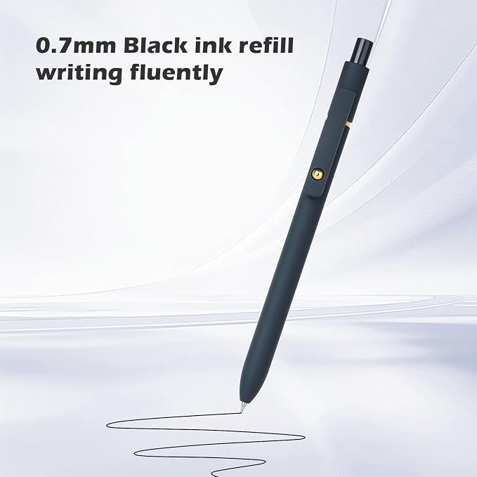 Ddaowanx Gel Pens, 0.7mm Quick Dry Black Ink, Fine Point Smooth Writing Pens - Image 4