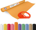 Orange Kraft Paper Roll 36" x 1200" by IDLPackaging