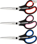 3-Pack 8.5" Ultra Sharp Stainless Steel Scissors by Unknown