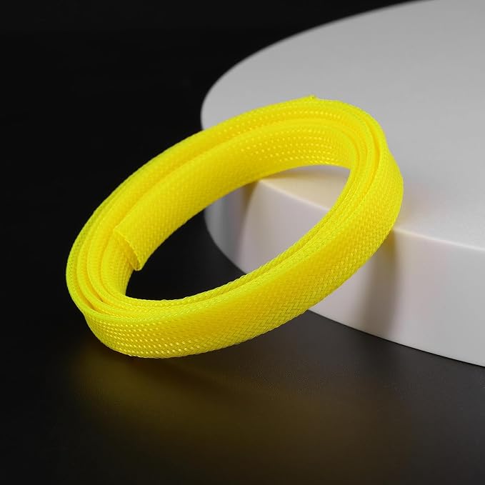 25ft PET Expandable Braided Cable Sleeve 1 inch Pet Braided Cable Sleeve - Image 3