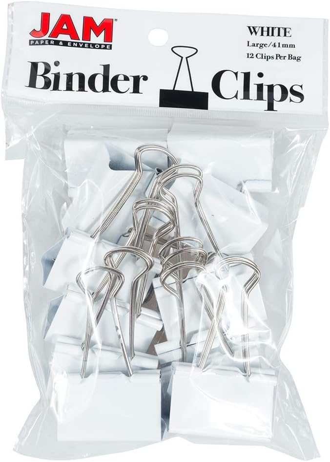 JAM PAPER Colorful Binder Clips - Image 6