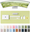 YSAGi Leather Desk Protector, Office Mat, Large Mouse Mat, Non-Slip PU Leather by YSAGi