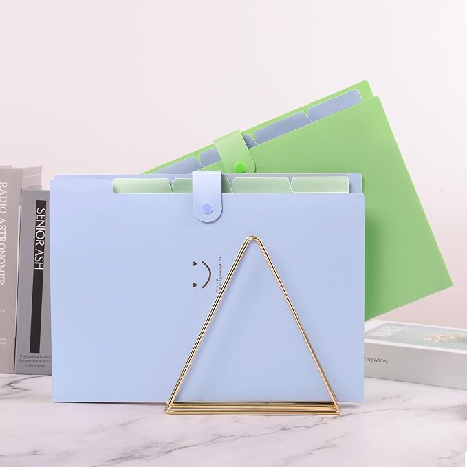 SKYDUE Letter A4 Paper Expanding File Folder Pockets Accordion Document - Image 7