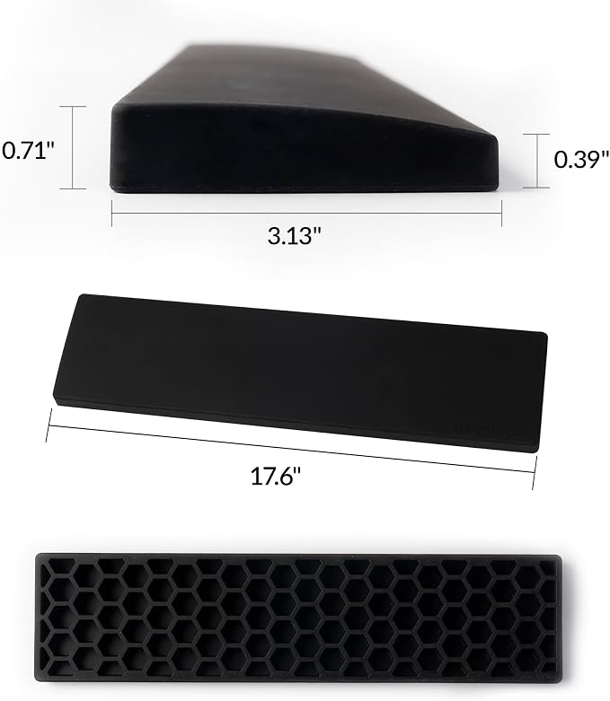 Silicone Wrist Rest for Keychron K10 Pro / K10 Max/ K10 HE / Q6 / Q6 Pro / Q6 - Image 3