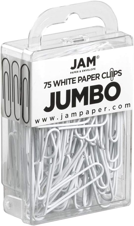 JAM PAPER Colorful Jumbo Paper Clips - Image 2