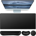 Mouse Pad Black, Mouse Pad by QOMOLAMA