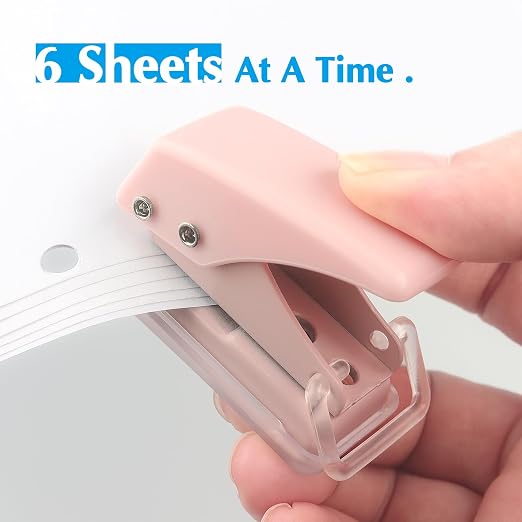 3 PCS Single Hole Puncher, Mini Hole Punch - Image 4