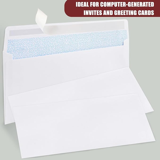 Joyberg 72 Packs #10 Envelopes, Business Envelopes, Envelopes Self Seal - Image 6