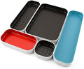Three by Three Seattle 5 Piece Metal Organizer Tray Set by ThreebyThreeSeattle