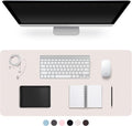 Leather Desk Pad Protector, Non-Slip Desk Pad, on-Slip PU Leather Large Mouse by CADONO