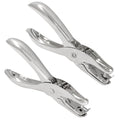 2Pcs Small Mini Metal Hole Punchers, 1/8” & 1/4” Tiny Circle Shaped Hole by Rierdge