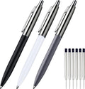 ChaoQ Ballpoint Pen, for Gift, 1.0mm Medium Point Black Ink, 6 Extras by ChaoQ