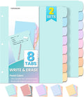 Forvencer 8-Tab Binder Dividers by Forvencer