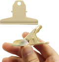 3 Inch Large Metal Bulldog Clips, Paper Clamps Holder by Auvotuis