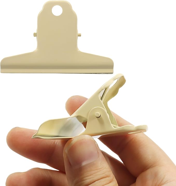 3 Inch Large Metal Bulldog Clips, Paper Clamps Holder by Auvotuis