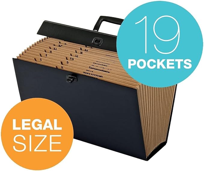 Pendaflex Globe-Weis 19-Pocket File Express Case - Image 2