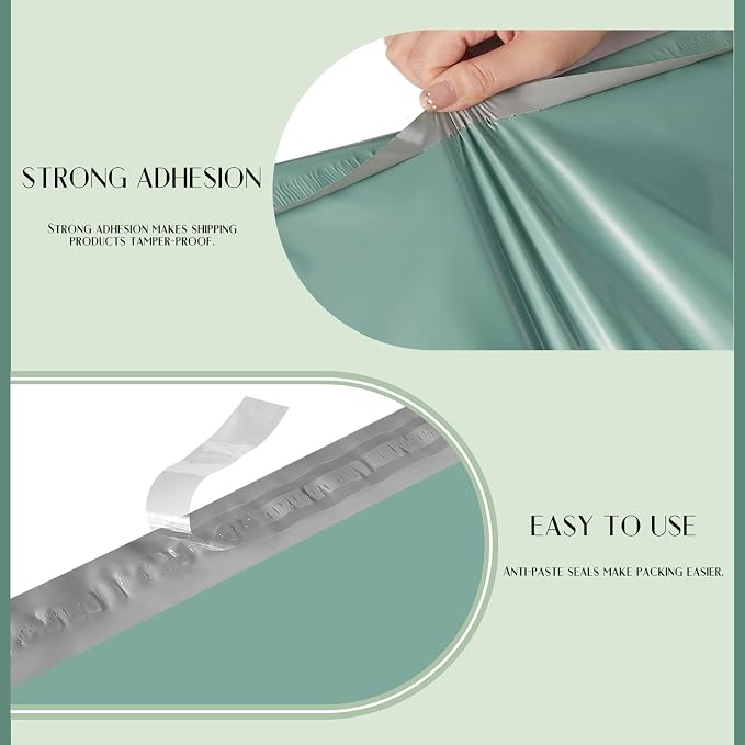 Metronic Poly Mailers 12x15.5 100Pack, Medium Size Shipping Bags - Image 3