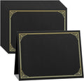 SUNEE 10 Packs Black Certificate Holders, by SUNEE