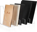 Suzile Clear Acrylic Magazine File Holder by Suzile