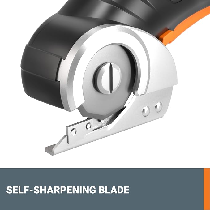 Worx Zipsnip Cordless Electric Scissors, Rechargeable Cardboard Box Cutter - Image 5