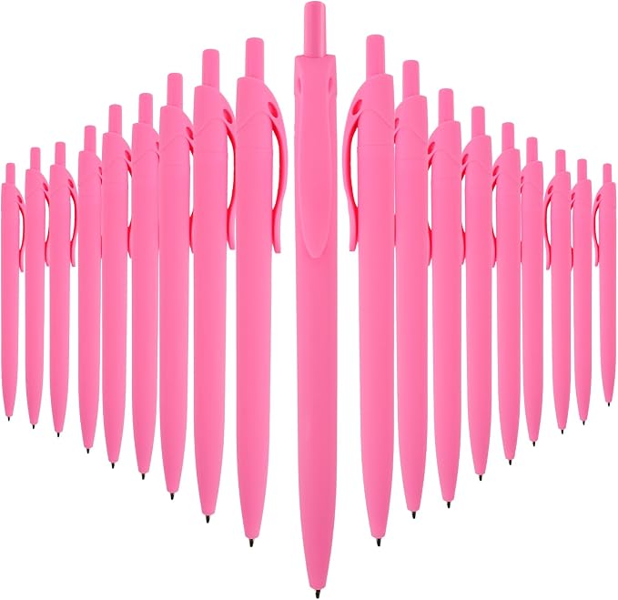 BallPoint Pens, 50 Pack, Bulk Pens, Click Pens by Wiaziert