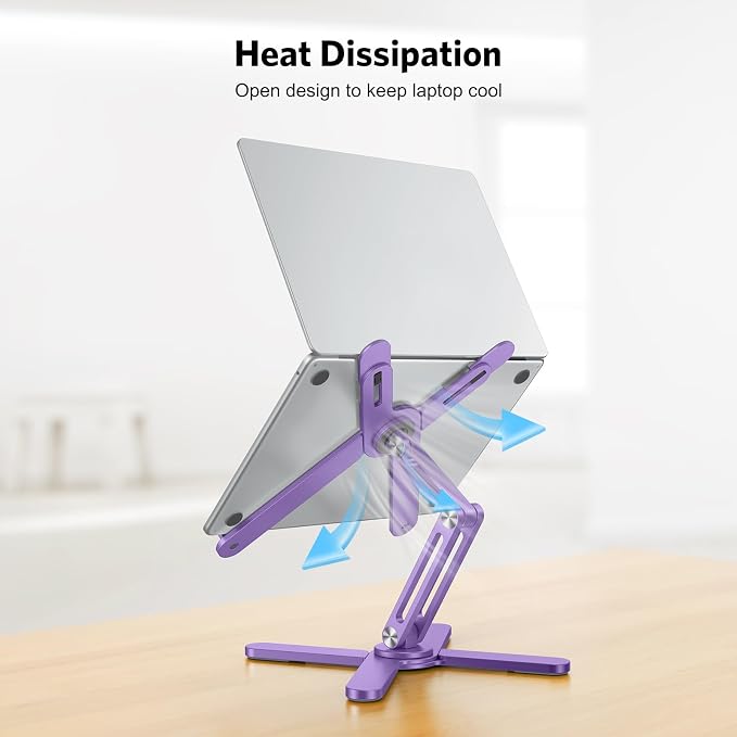 OMOTON 360° Rotating Laptop Stand Riser - Image 8