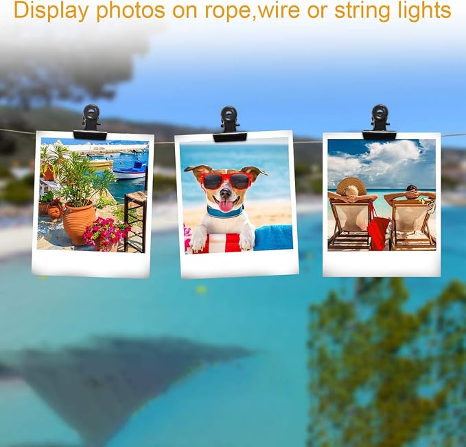 Coideal Black Small Bulldog Clips - Image 3