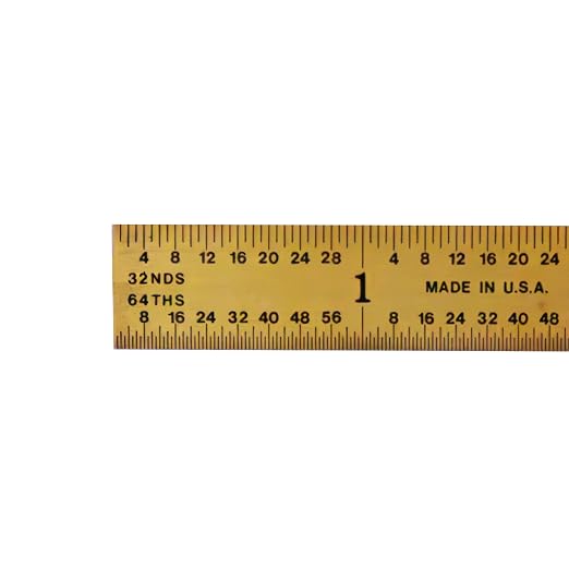 PEC Tools 6&12-Inch Titanium Nitride Coated Machinist Ruler Set, 4R - Image 4