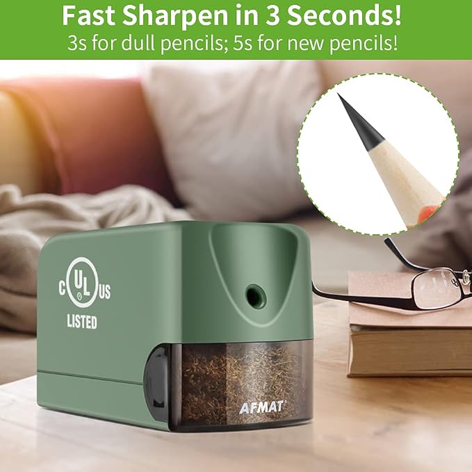 AFMAT Electric Pencil Sharpener - Image 3
